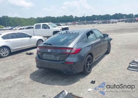 2025 Honda Civic Sport from USA, damaged, VIN 19XFL2H87SE021378